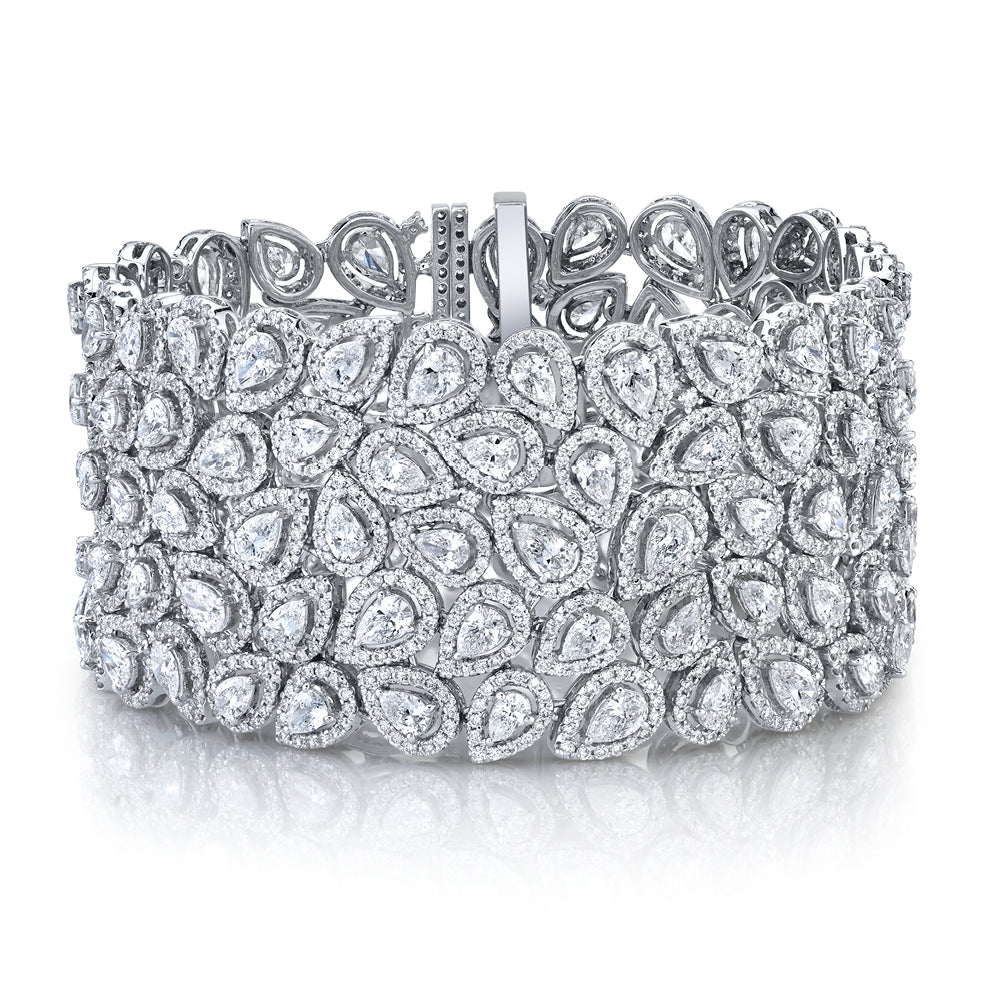 Diamond cuff on sale