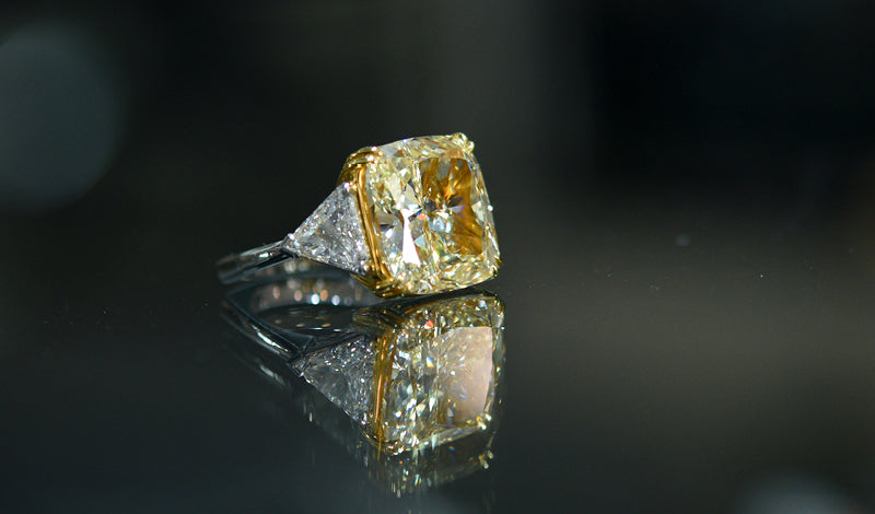 What Makes a Yellow Diamond a Yellow Diamond?